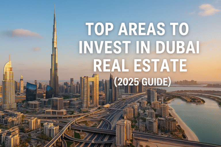 Top Areas to Invest in Dubai Real Estate for High Returns (2025 Guide)