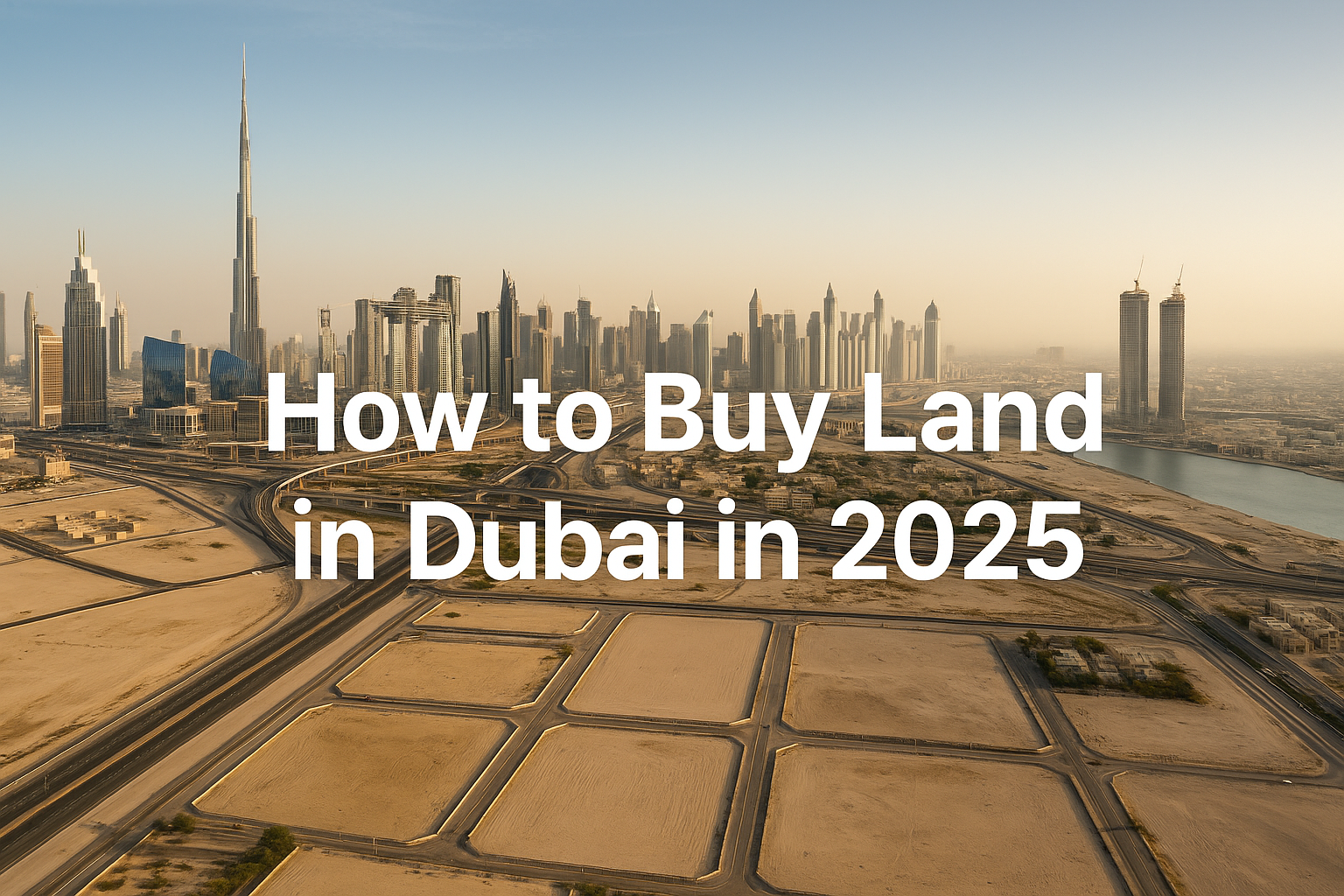 How to Buy Land in Dubai in 2025?