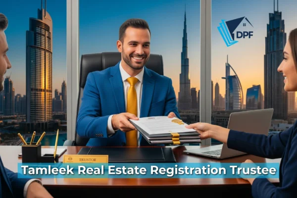 Tamleek Real Estate Registration Trustee assisting clients with secure property registration and ownership transfer in Dubai